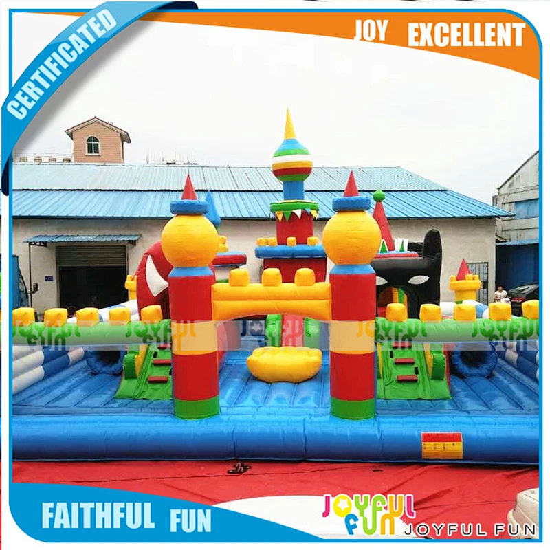 Giant Colorful Kids Indoor and Outdoor Equipment Inflatable Playground for Sale