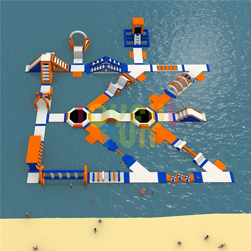 Funny Amusement Park Equipment Inflatable Water Slide Park for Sale
