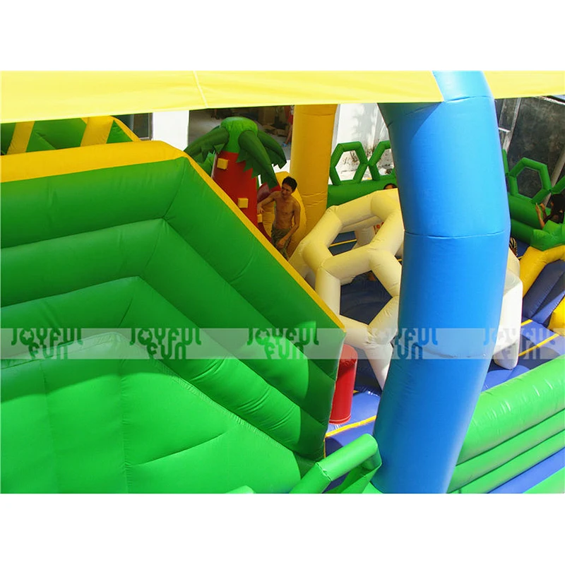 Huge cheap price inflatable playground toys inflatable big jumping bouncer house for rental business