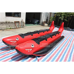 High Quality Inflatable Water Games Flying Fish Custom Used Inflatable Banana Boat for Sale
