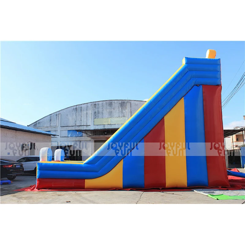 New design China factory price inflatable beautiful design giant dry slide inflatable slide jumping game for sale