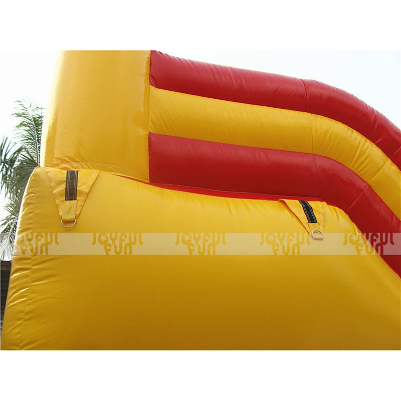 China new design 2017 high quality gym equipment outdoor giant castle inflatable slides for sale