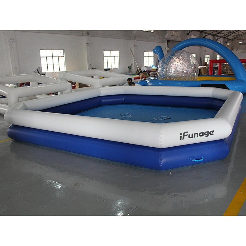Custom Commercial Outdoor Inflatable Floating Pool for Sale