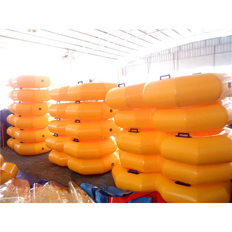 Factory direct sale inflatable swimming ring double swim ring for children