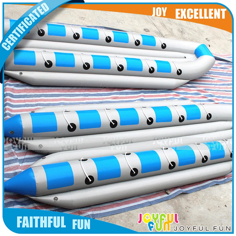 2017 NEW Especial High Quality Double Tube 10 Seats Inflatable Banana Boat