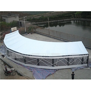 High quality popular inflatable arc shaped welding tents for event or party