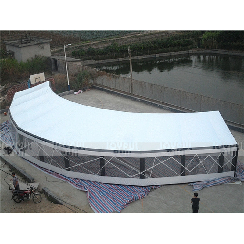 High quality popular inflatable arc shaped welding tents for event or party