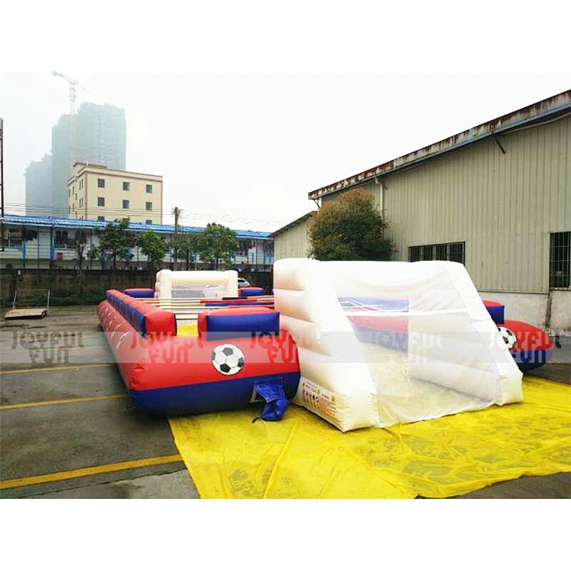 Funny Sport Human Table Soccer Game Adult Custom color design Inflatable Football Field with digital print