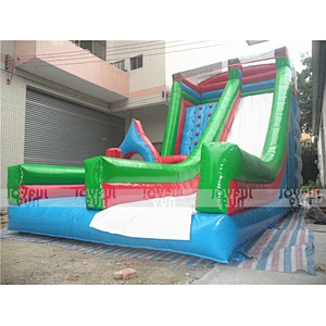 High quality commercial inflatable dry slide inflatable jumping bouncer game for amusement park