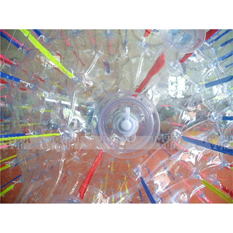 Customized Hot sell PVC/TPU  inflatable fluorescence zorb ball inflatable sport game for sale