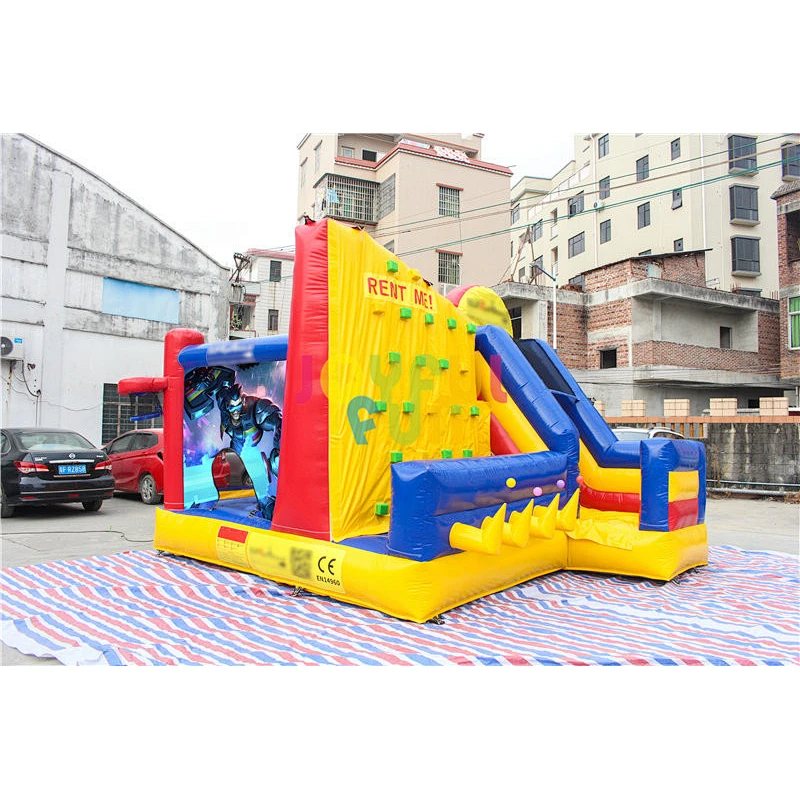 2021 hot sale factory Multi-functional commercial inflatable dry slide jumping castle
