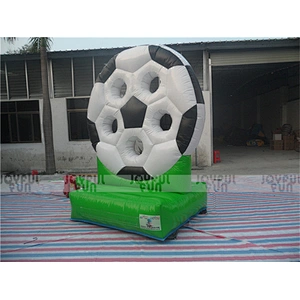 Hot selling inflatable soccer dart interesting game inflatable football sport game