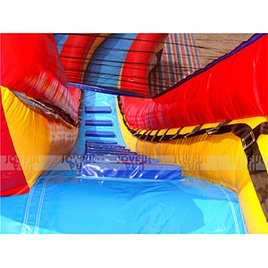 Quality Slogan for Manufacturing Hot Selling Customized Inflatable Slide with Pool