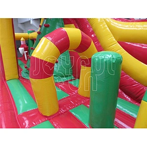 Wholesale High Quality Dinosaur Theme Playgrounds Customized Outdoor Inflatable Playground for Kids