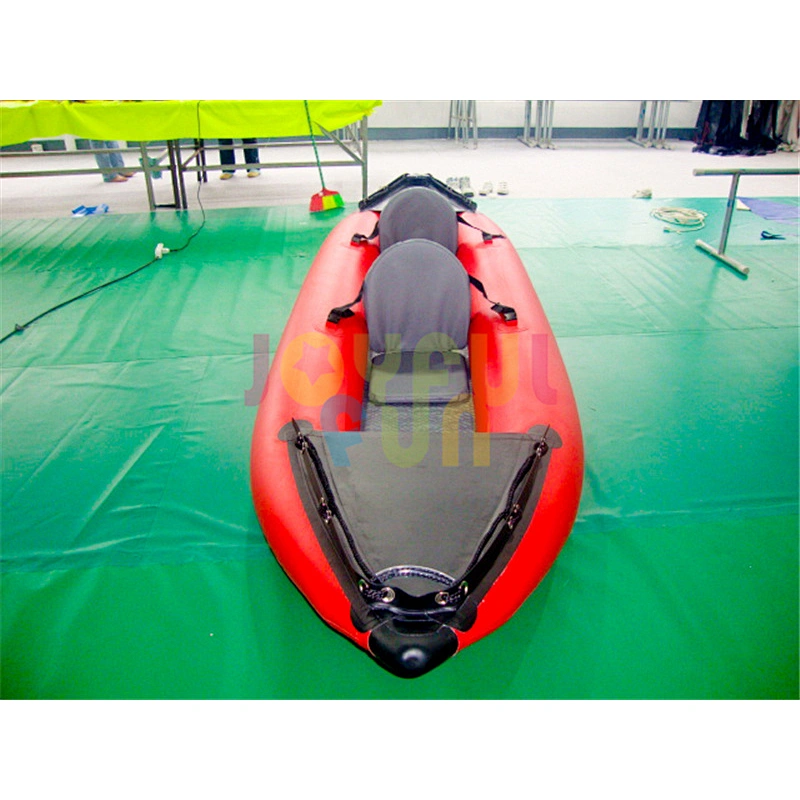 Joyful Fun factory customize single seat fishing inflatable pedal kayak