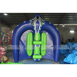 Hot sale high quality new design inflatable fly fish water sport game inflatable towable