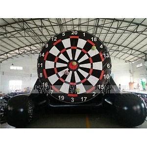 2021 Commercial customize adults and kids inflatable interesting game  inflatable football soccer dart