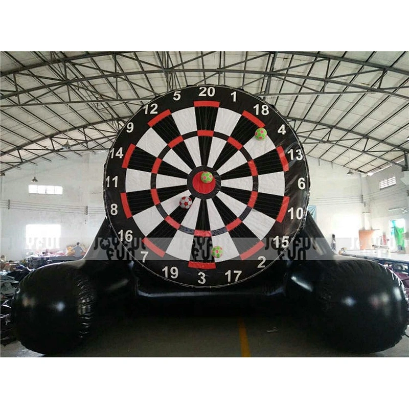 2021 Commercial customize adults and kids inflatable interesting game  inflatable football soccer dart