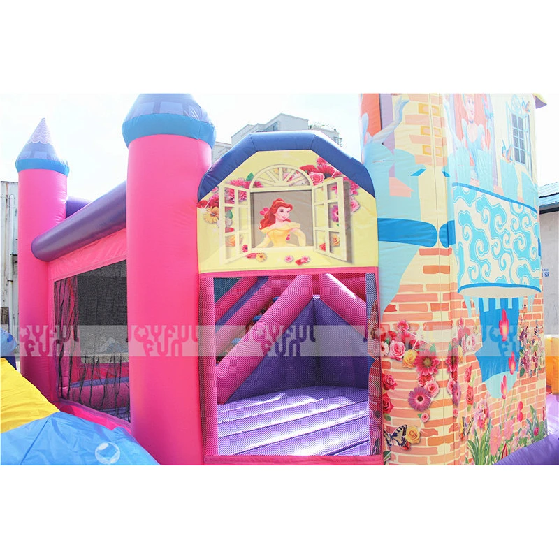 New Jumping Castle Inflatable Bouncer Kids 6 in 1 Inflatable Princess Combo