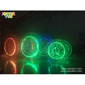 Factory Price Customized LED Inflatable Roller Used Commercial Inflatable Water Roller for Sale