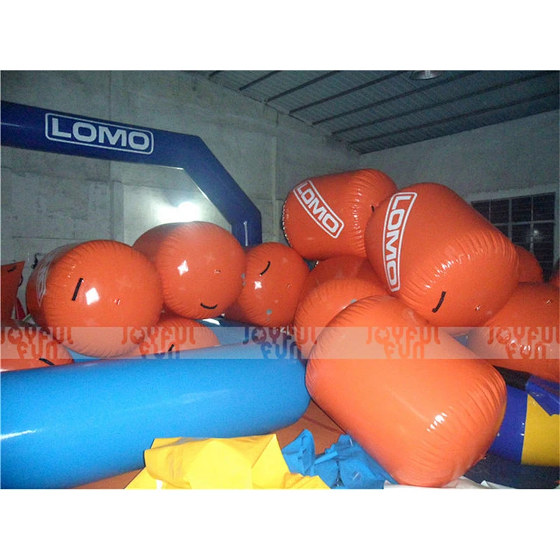 Factory price inflatable paint ball obstacle for sale