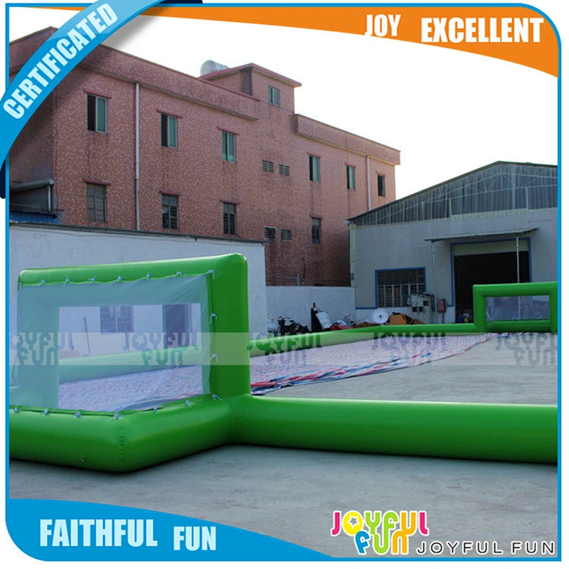 Good Custom Giant Inflatable Water Soccer Field Inflatable Football Foam Pit with Factory Price