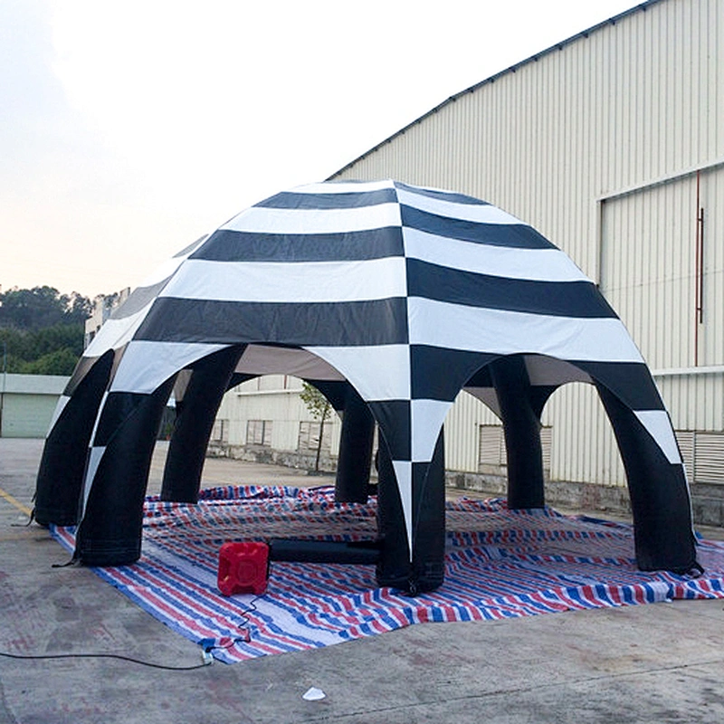 2020 Hot Portable outdoor Inflatable spider dome camping tent inflatable tent for sale