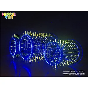 2019 hot sale high quality LED inflatable water walking roller for sale