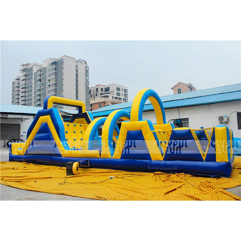 High quality PVC tarp material inflatable obstacle inflatable games inflatable obstacle course for kids and adults
