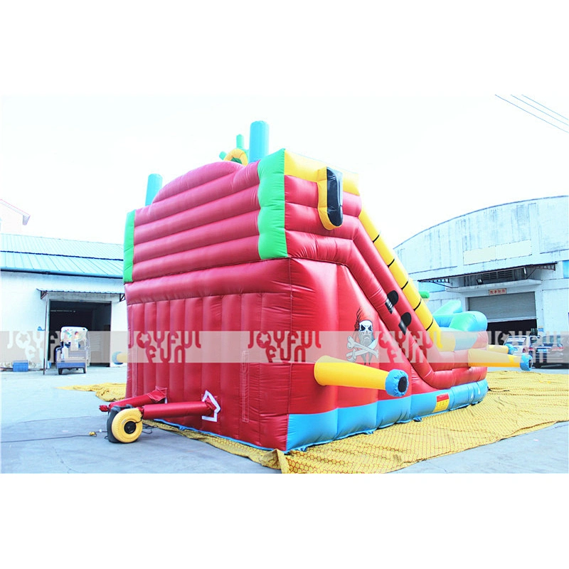 Hot sale high quality inflatable pirate ship playground inflatable new design product