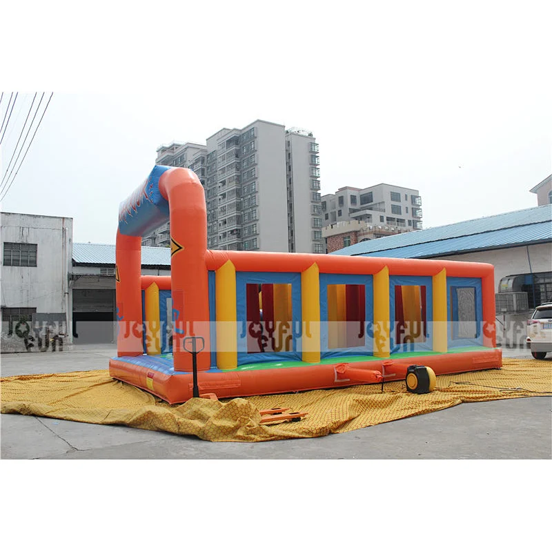 Alibaba Export Sports Items List Colorful Inflatable Obstacle Courses for Sale