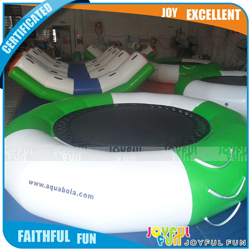 Recommended Inflatable Trampoline Park Water Inflatable Trampoline for Sale