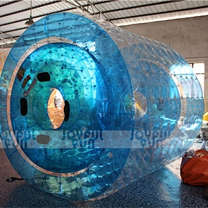 Hot selling cheap price Inflatable roller toy inflatable wheel game interesting game for events