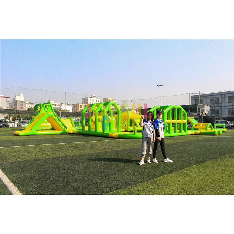2021 JOYFUL FUN Commercial Adult Kids Open Sea Floating inflatable water park for kids set