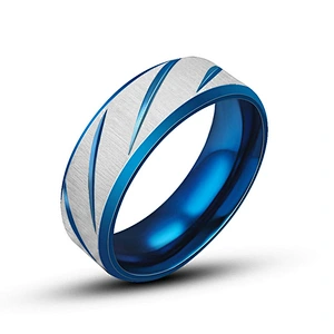 Wholesale And Retail Stainless Steel Silver Gold Men's Hip Hop Punk Gift Party Lovers simple Classic Ring Women's Jewelry