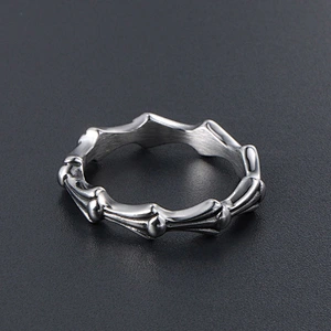 Wholesale And Retail Stainless Steel Silver Gold Men's Hip Hop Punk Gift Party Lovers simple Classic Ring Women's Jewelry