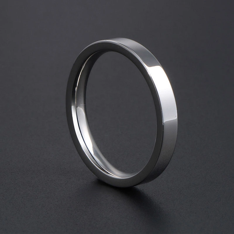 Wholesale And Retail Stainless Steel Silver Gold Men's Hip Hop Punk Gift Party Lovers simple Classic Ring Women's Jewelry