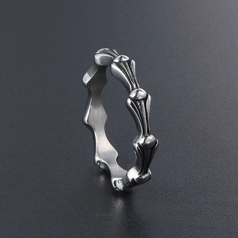 Wholesale And Retail Stainless Steel Silver Gold Men's Hip Hop Punk Gift Party Lovers simple Classic Ring Women's Jewelry