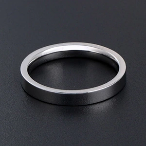 Wholesale And Retail Stainless Steel Silver Gold Men's Hip Hop Punk Gift Party Lovers simple Classic Ring Women's Jewelry
