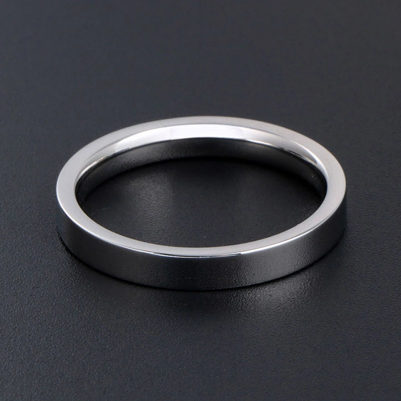 Wholesale And Retail Stainless Steel Silver Gold Men's Hip Hop Punk Gift Party Lovers simple Classic Ring Women's Jewelry