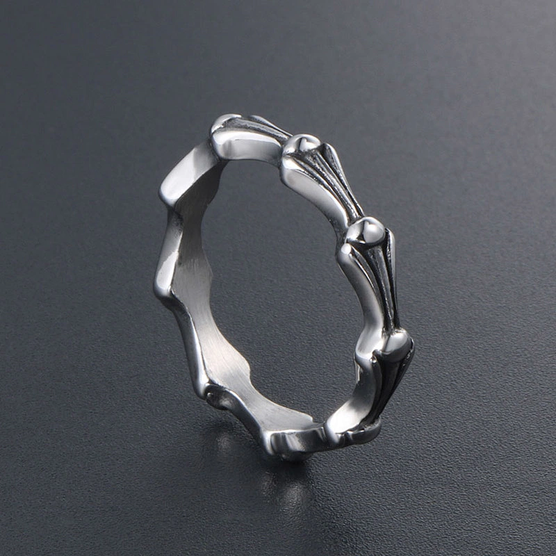 Wholesale And Retail Stainless Steel Silver Gold Men's Hip Hop Punk Gift Party Lovers simple Classic Ring Women's Jewelry