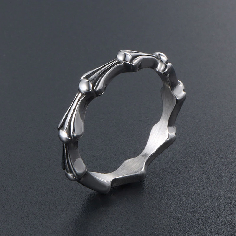 Wholesale And Retail Stainless Steel Silver Gold Men's Hip Hop Punk Gift Party Lovers simple Classic Ring Women's Jewelry