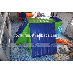 0.9mm pvc inflatable water pool slides for water park games