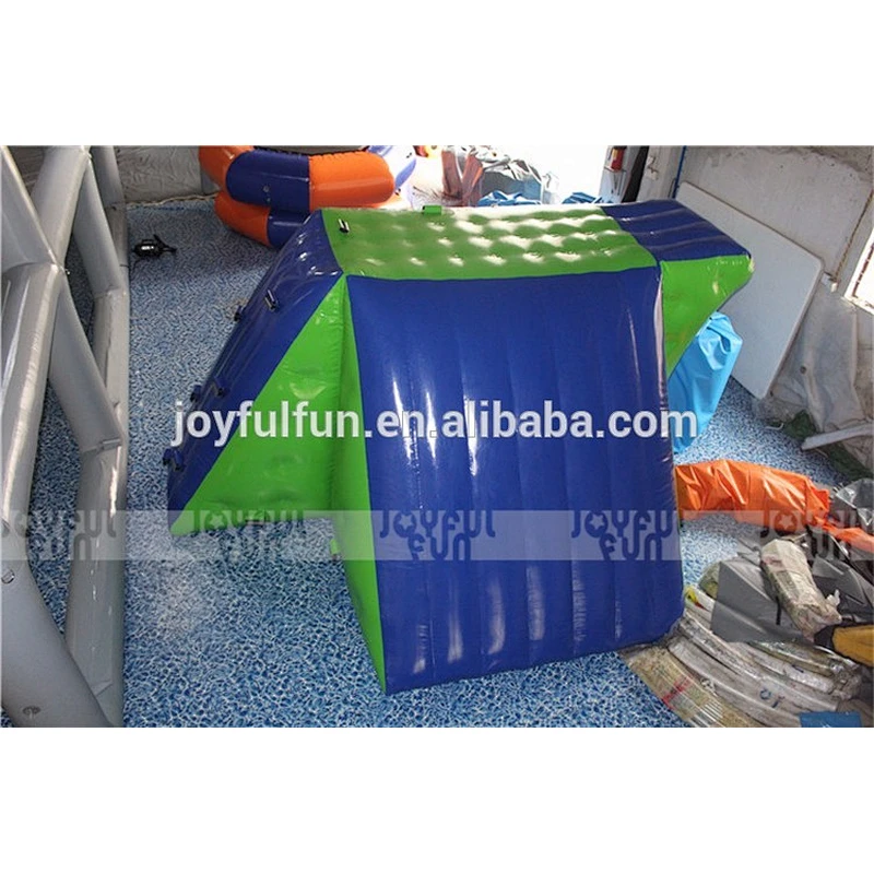 0.9mm pvc inflatable water pool slides for water park games