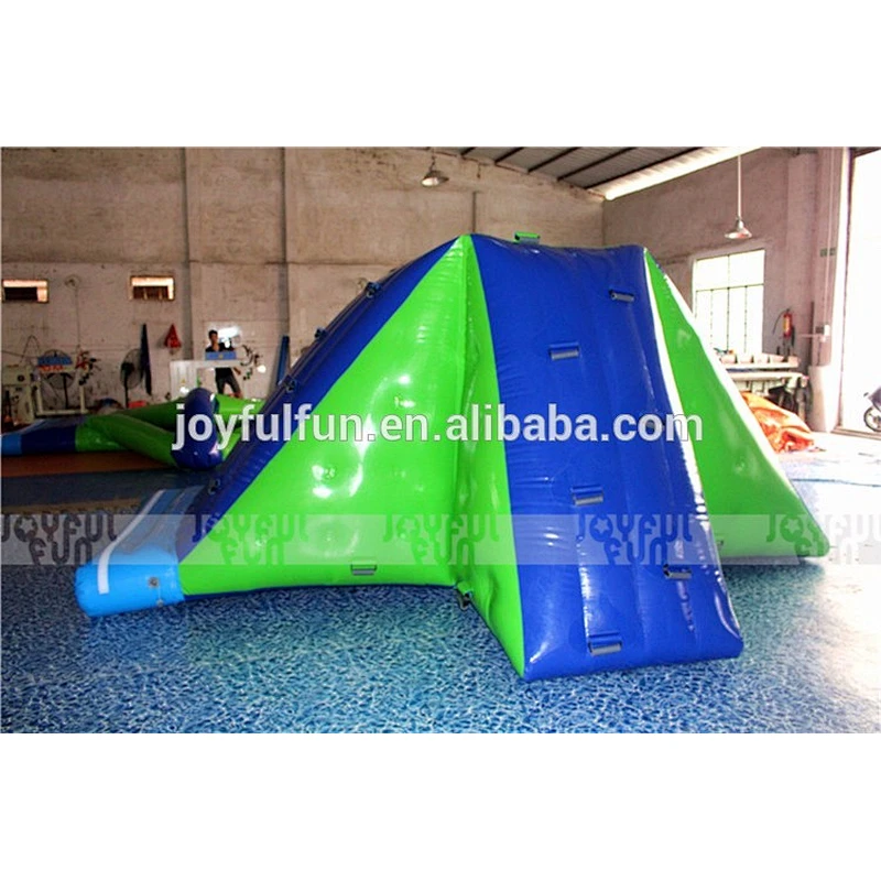 0.9mm pvc inflatable water pool slides for water park games