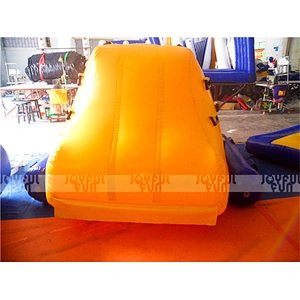 Commercial new design inflatable floating climb water slide inflatable wet slide for sale
