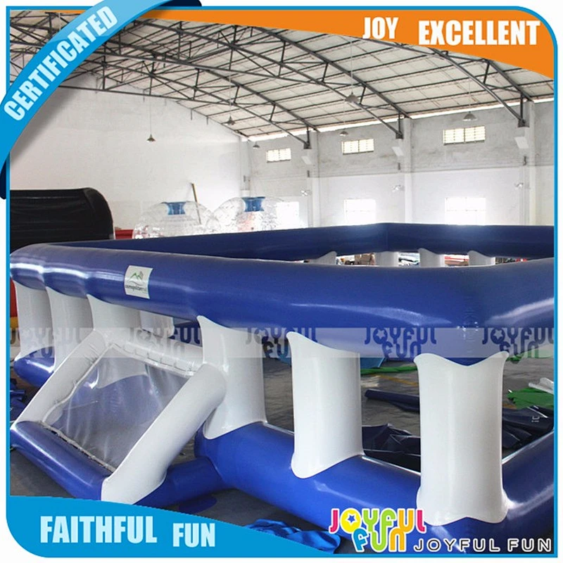 Big Size inflatable Water Soap Soccer Field for Sales