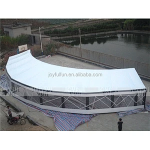 Custom size inflatable clear wedding party tent for event