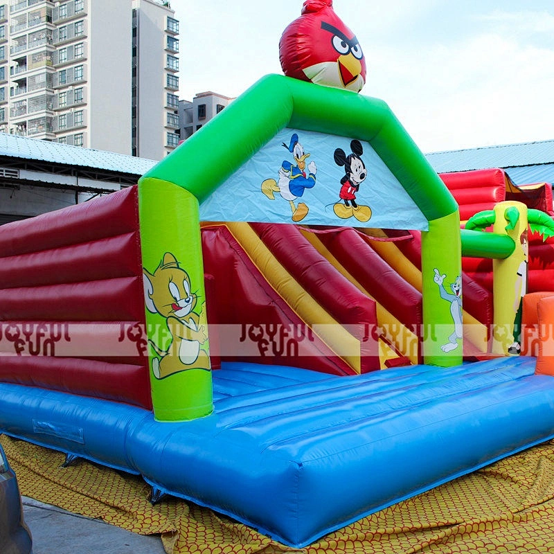 Best selling inflatable bouncer combo Bird Design inflatable bounce house/inflatable bouncer with slide for kids