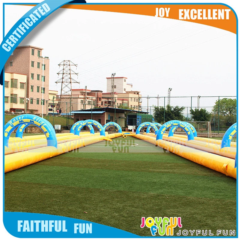 High Quality Factory Price 1000FT Long Slip Inflatable Water Slide Inflatable Wet Slide Slide the City